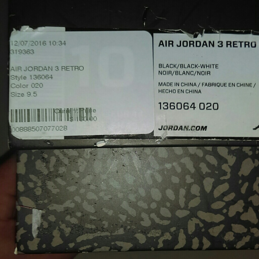 Air Jordan 3 Cyber Monday